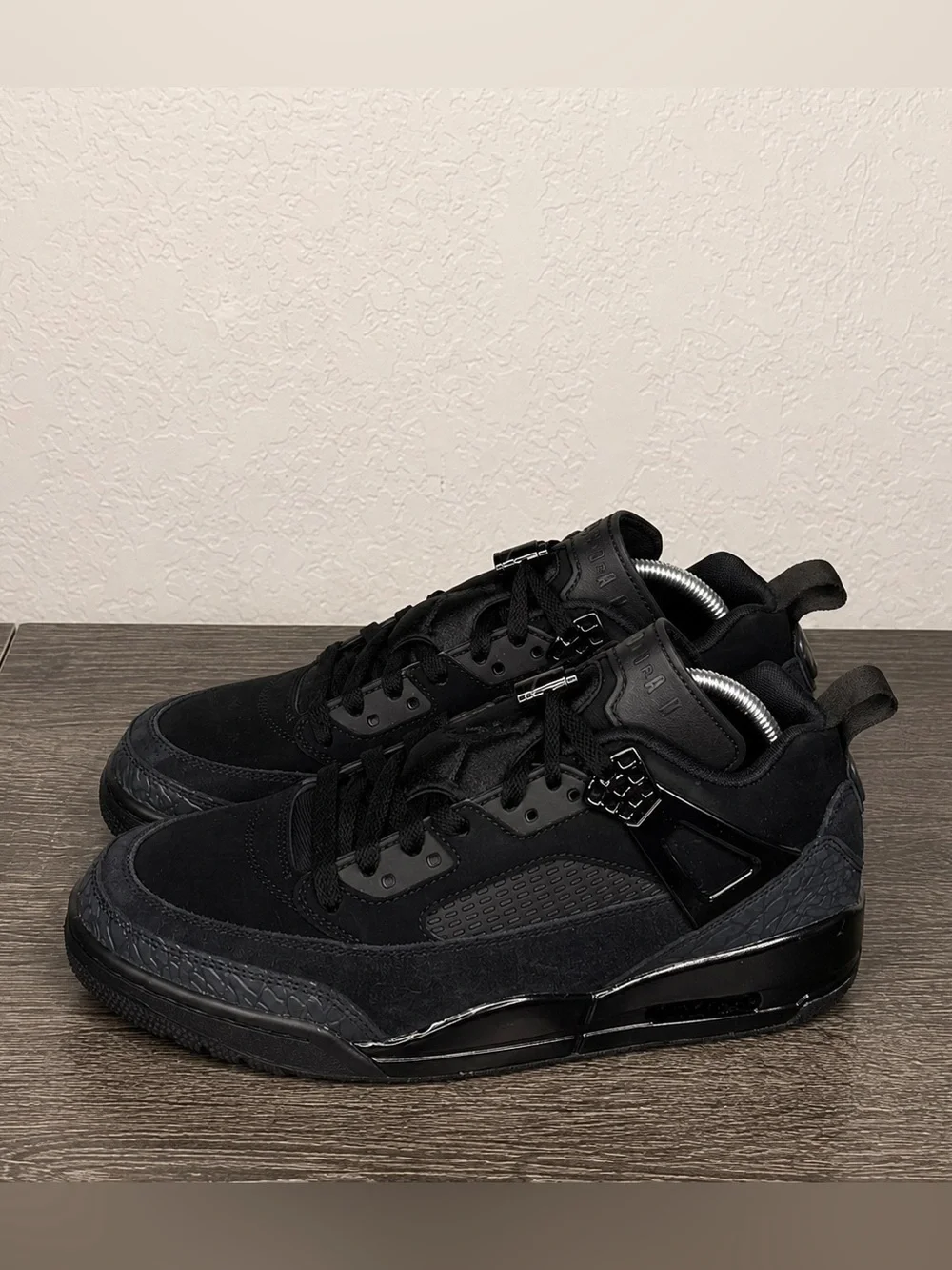 Jordan Spizike Low Black Cat Black/Anthracite Men’s Size 8.5 FQ1759-001 (176)